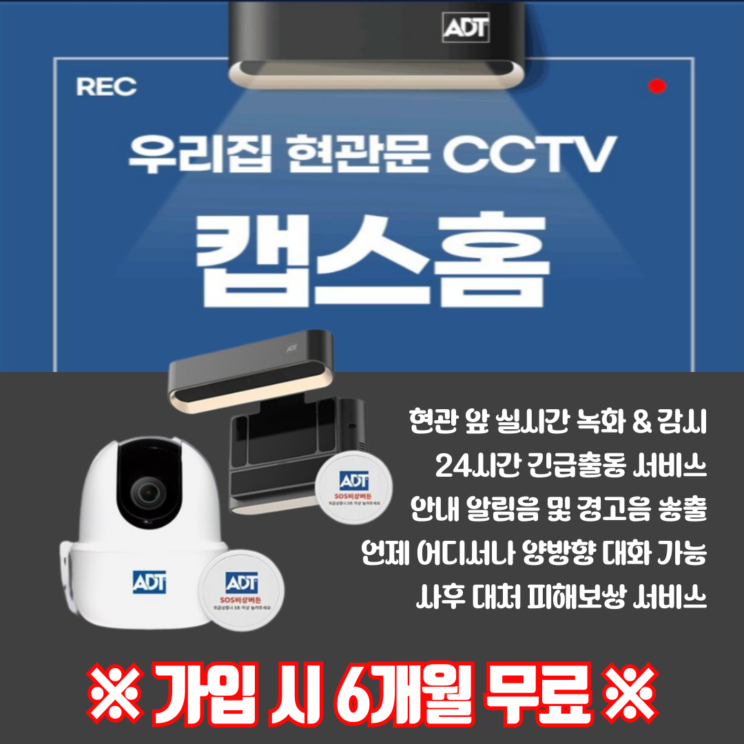 우리집 보안 캡스 홈🎥