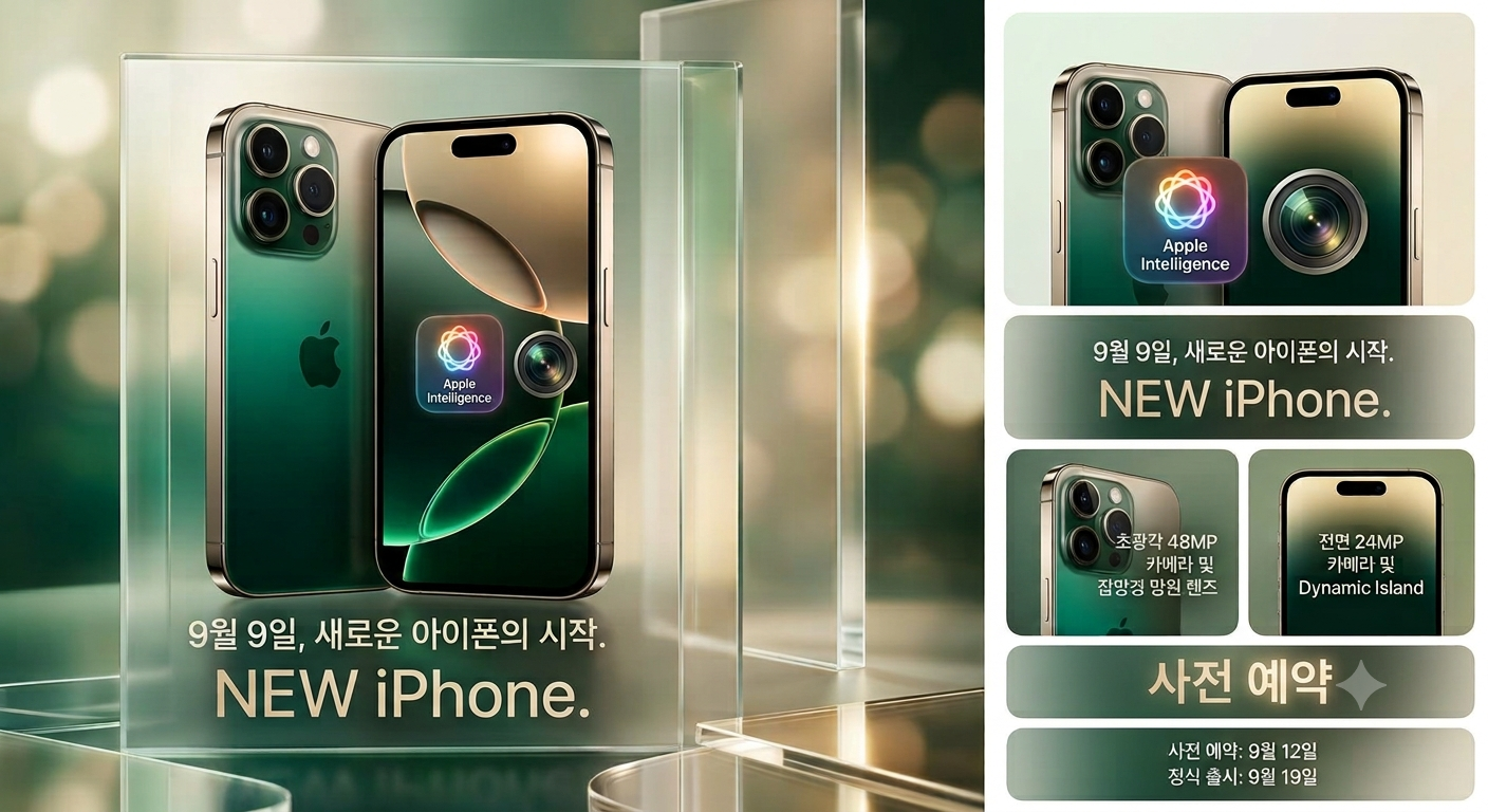NEW아이폰의 사전예약 시작