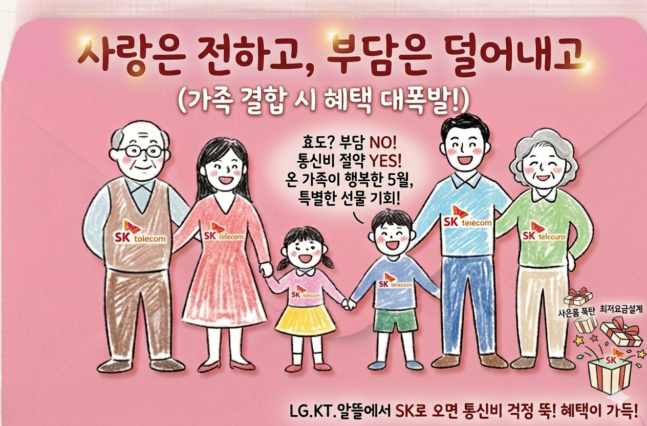 5월 사랑은 전하고 부담은 덜어내고