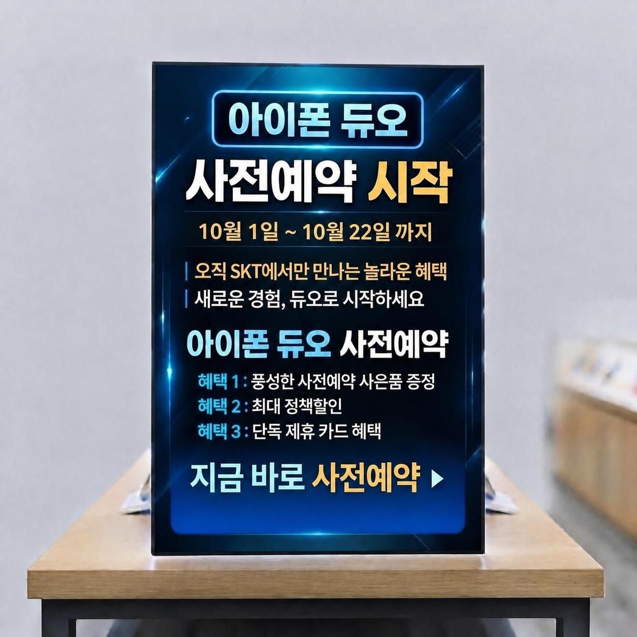 아이폰듀오 사전예약