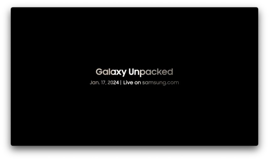 갤럭시 S24언팩 초대장