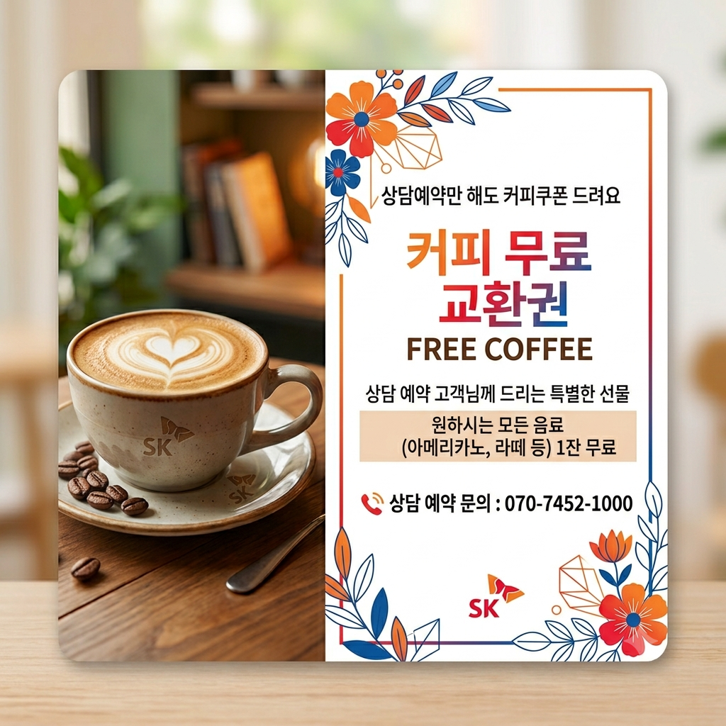 커피 쿠폰 받아가세요^^