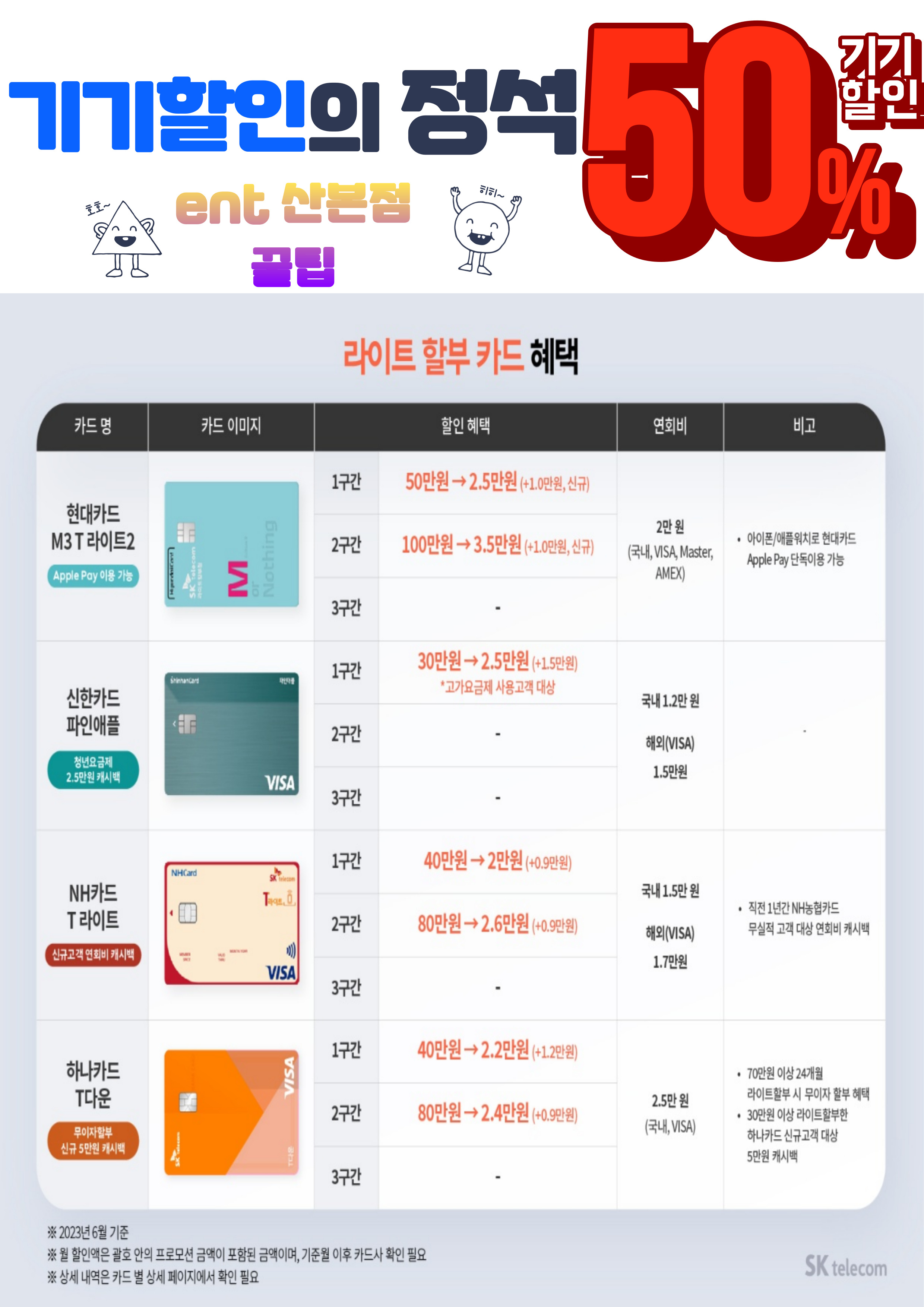 기기할인의 정석!!