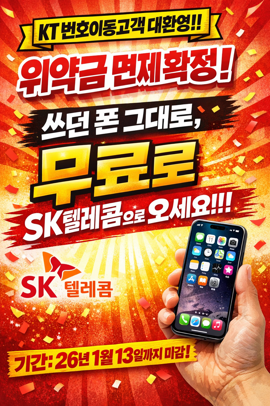 통신사 이동 최대 할인~!!