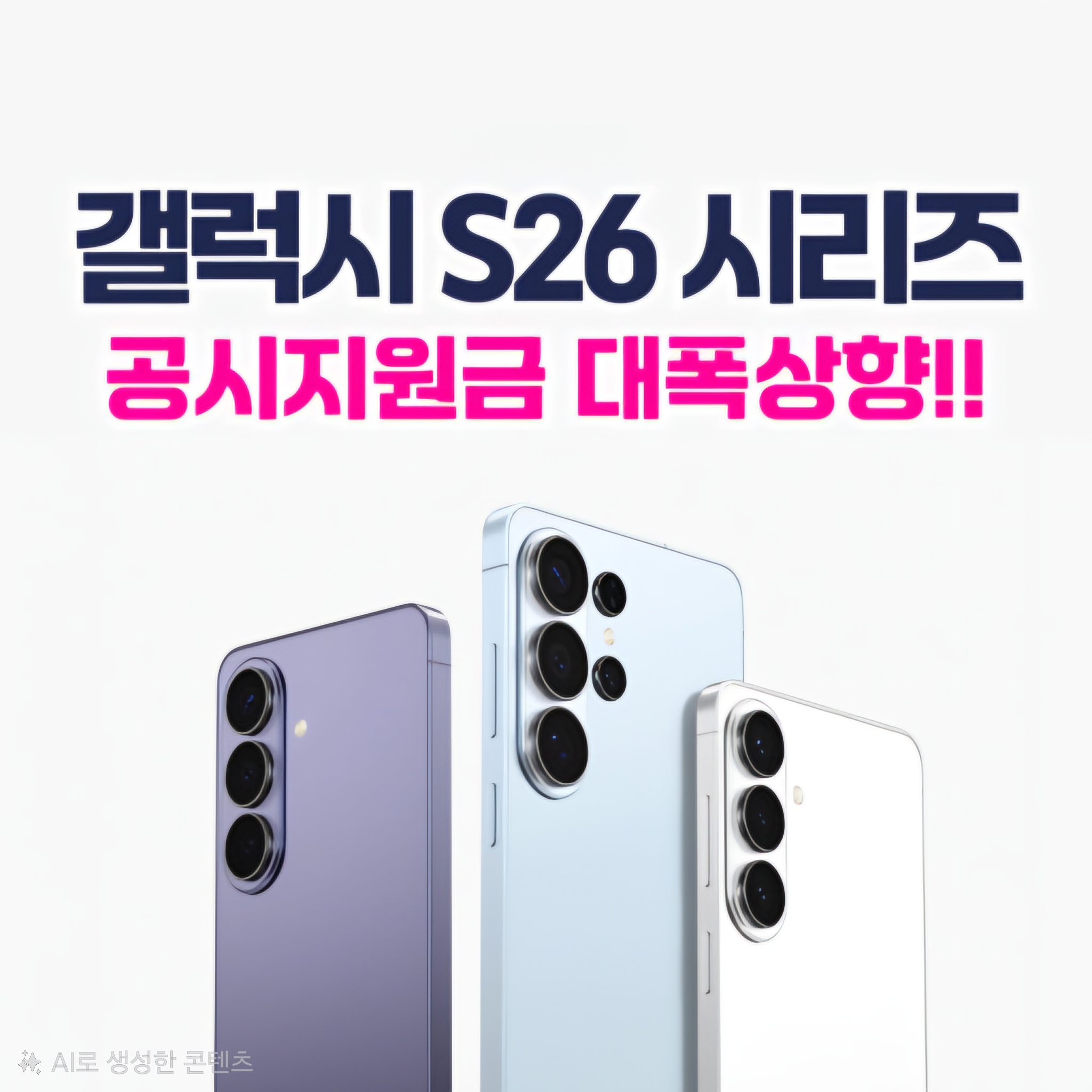 5월 가정의달 S26시리즈 행사중입니다