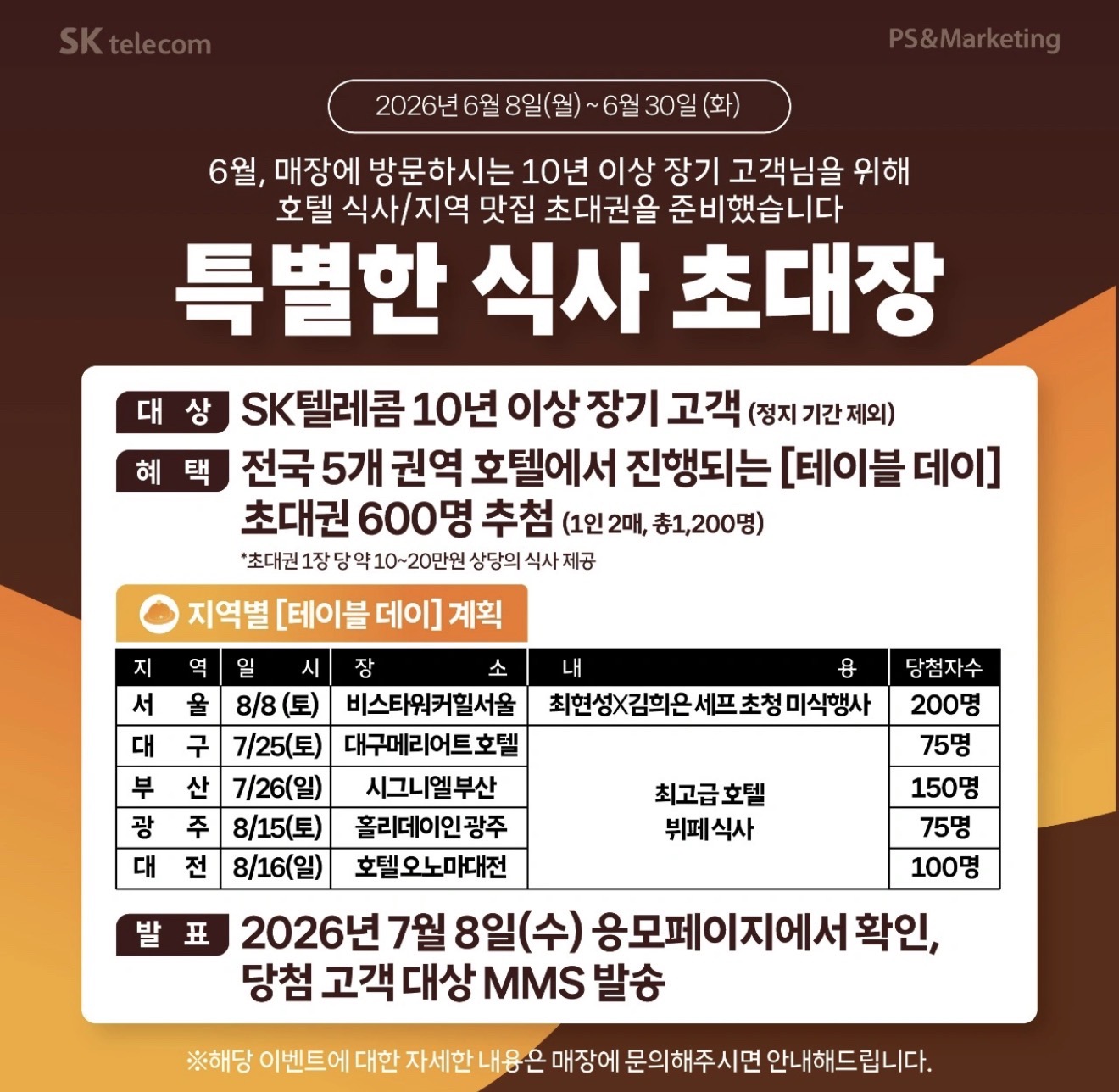 [26년6월] SKT 고객님들 사이에서 난리난 이벤트💕