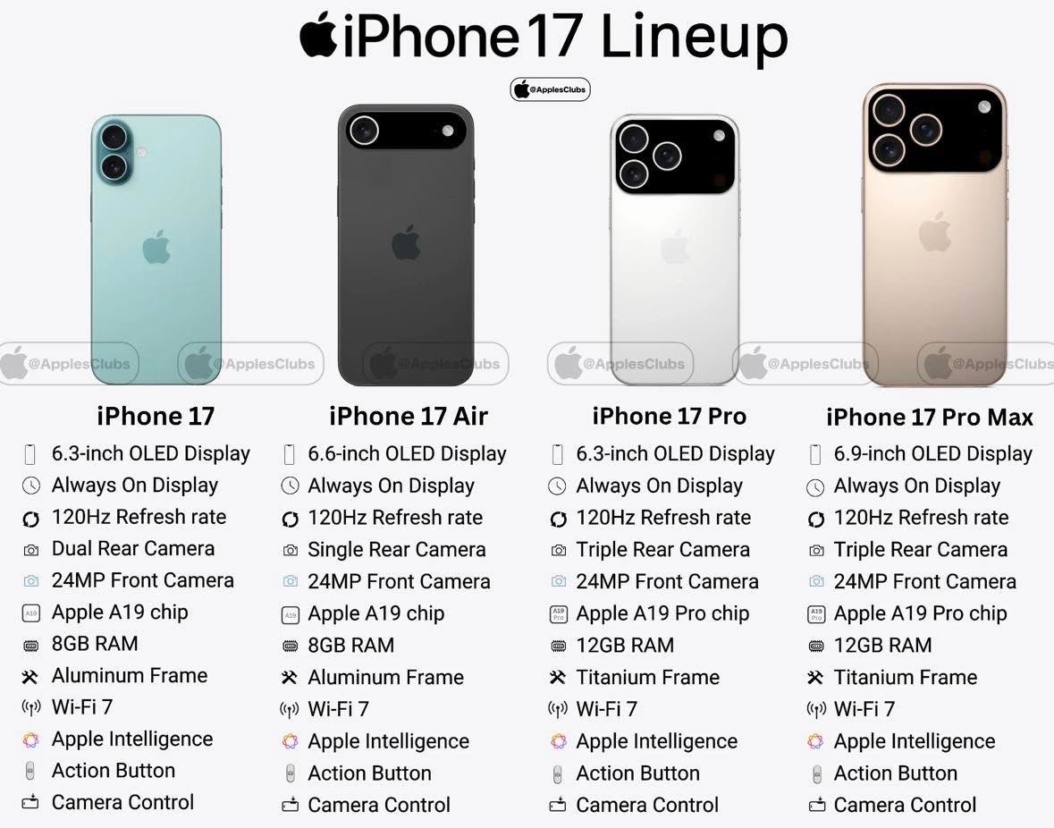 아이폰17 예상디자인과 스펙💛