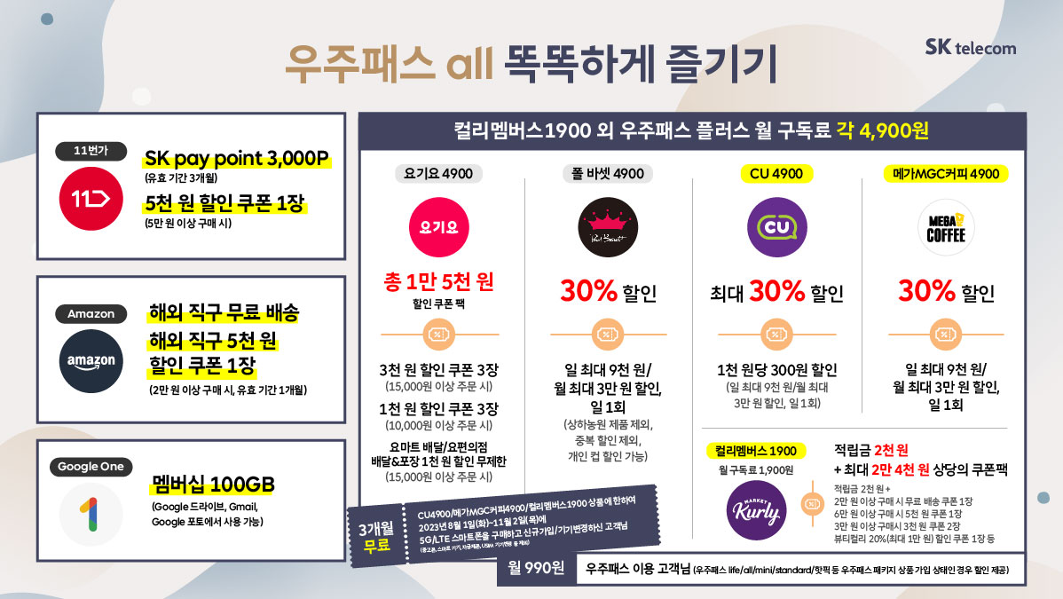[10월] 우주패스all 똑똑하게 즐기기