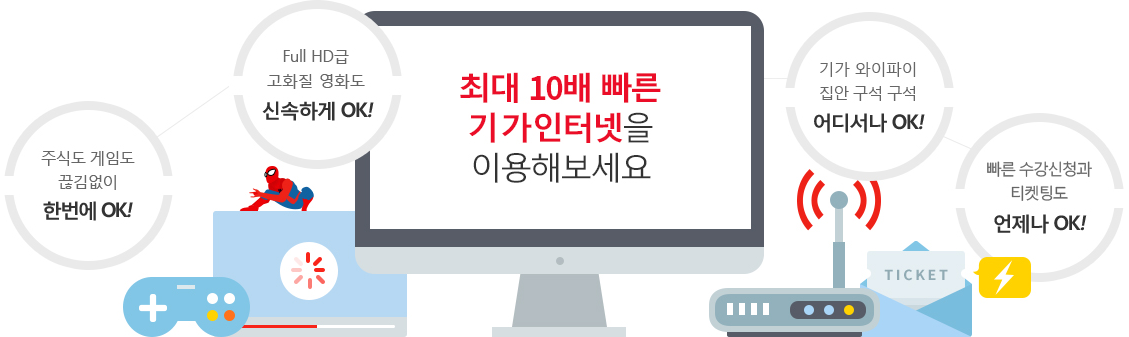 인터넷+TV 가입 시 최대 80만원!!!