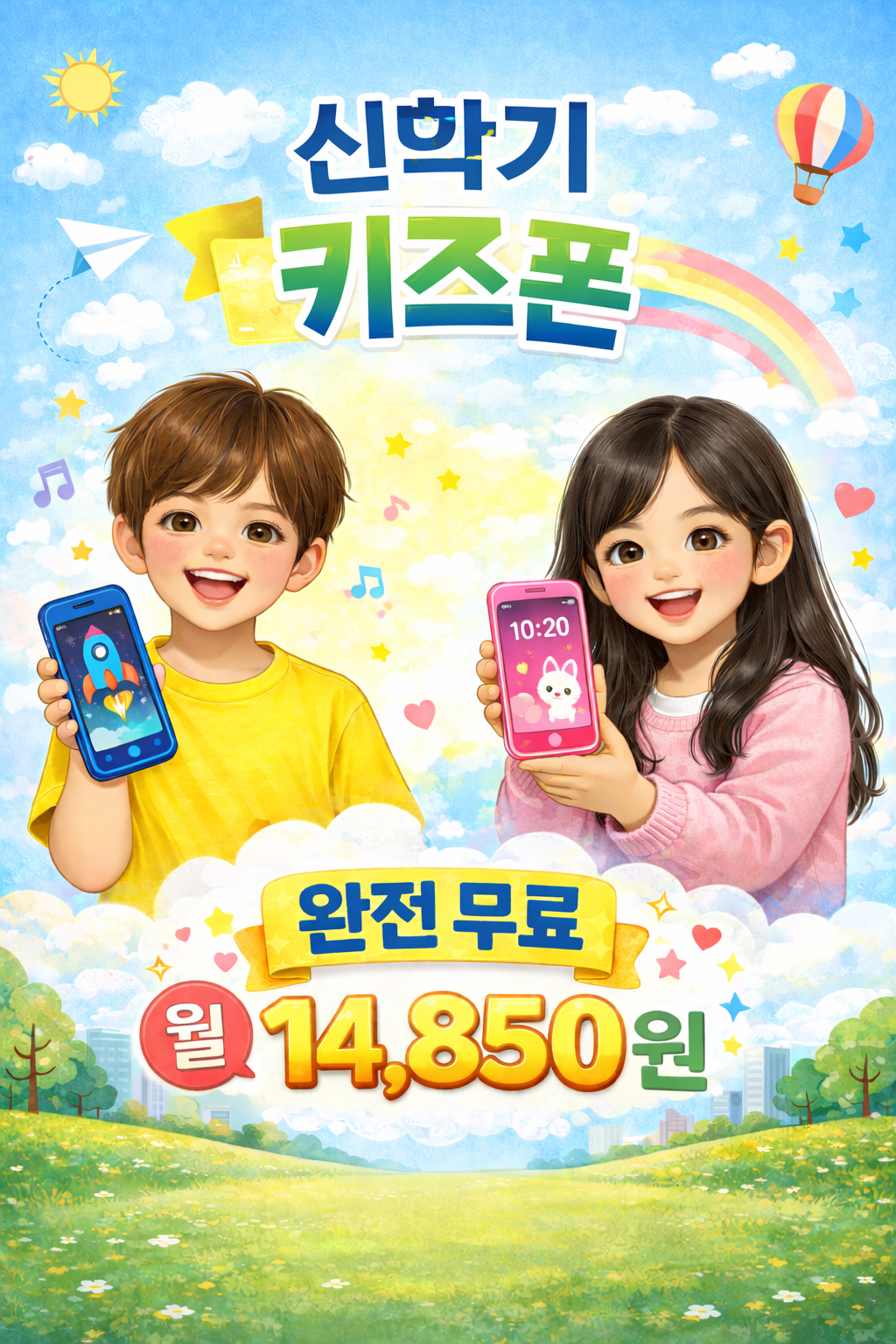 ★ 신학기 기념 키즈폰 행사! ★