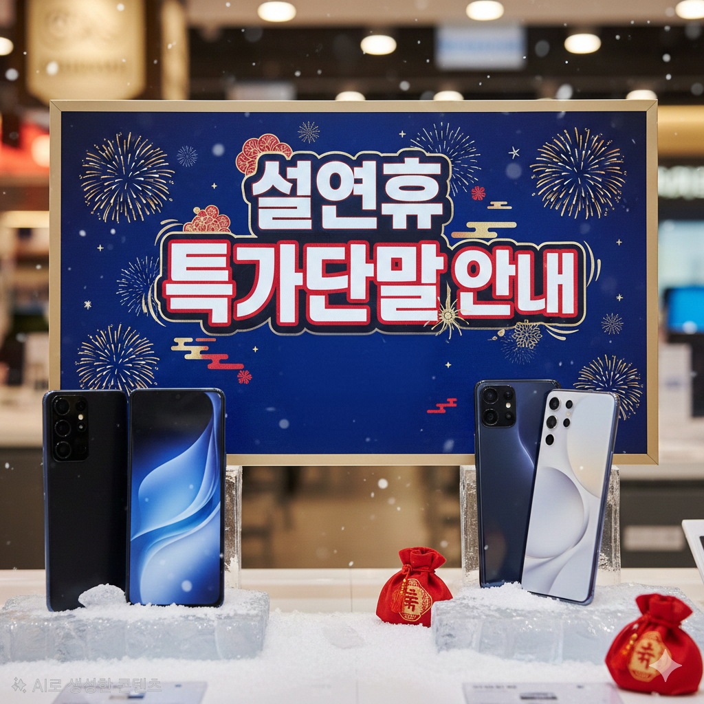 설연휴 특가단말 안내