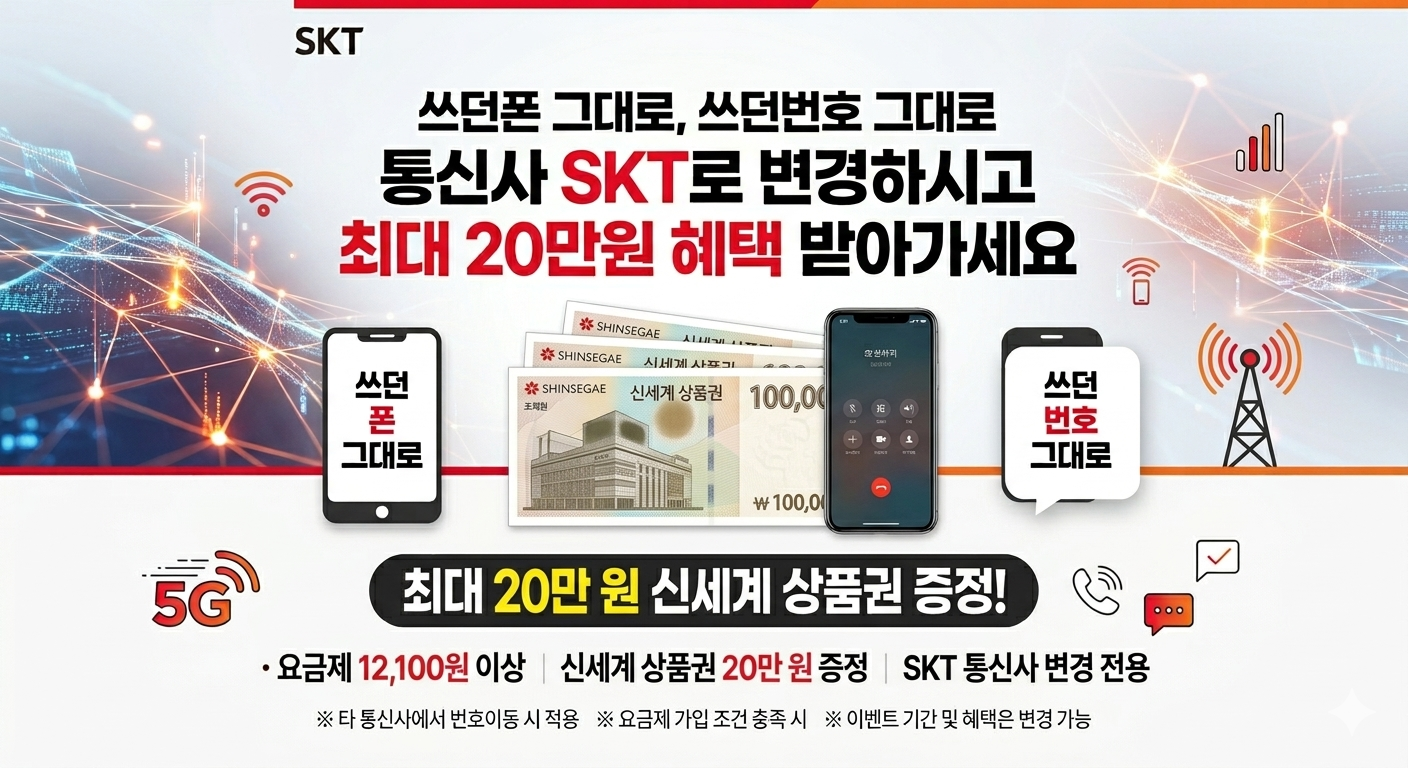 [가정의 달 특별제안] SKT로 모이면 돈이 된다!