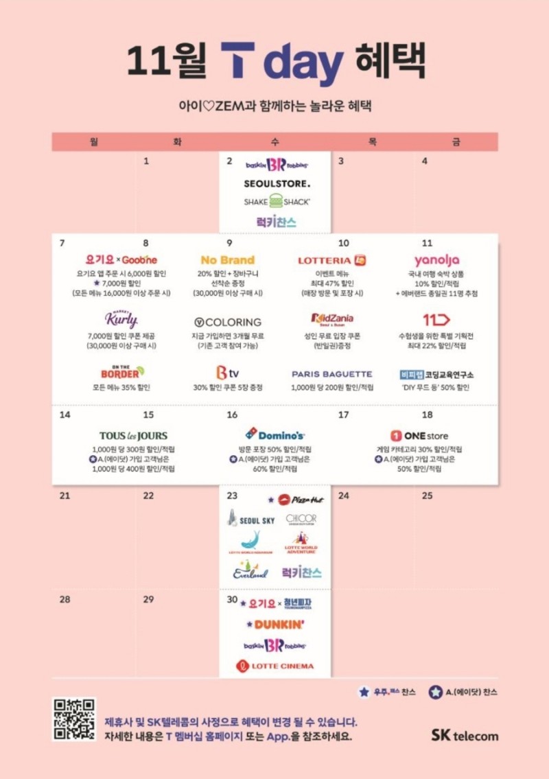 11월 Tday