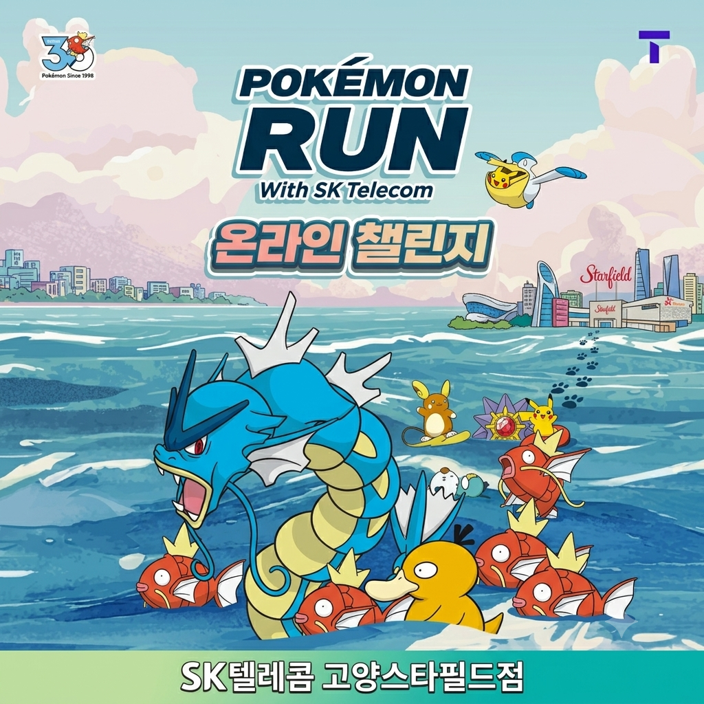포켓몬 잉어킹 카드 수령 매장!