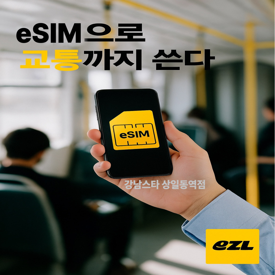 💡eSIM도 교통카드 사용가능💡