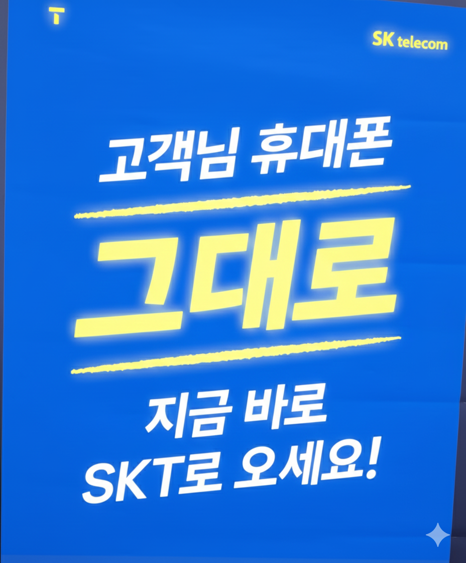SKT로 지금 바로 이동해 보세요