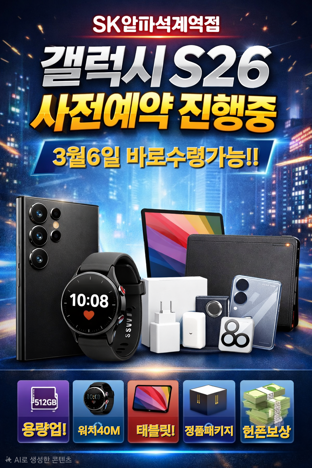 갤럭시S26사전예약중!!