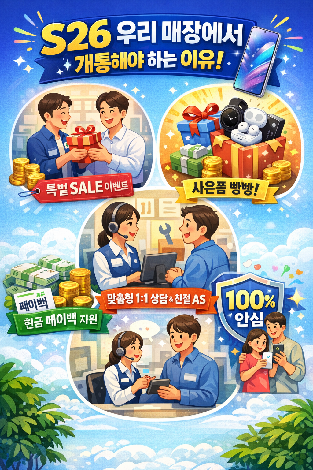 갤럭시 S26 구매 우리매장의 특별한 점