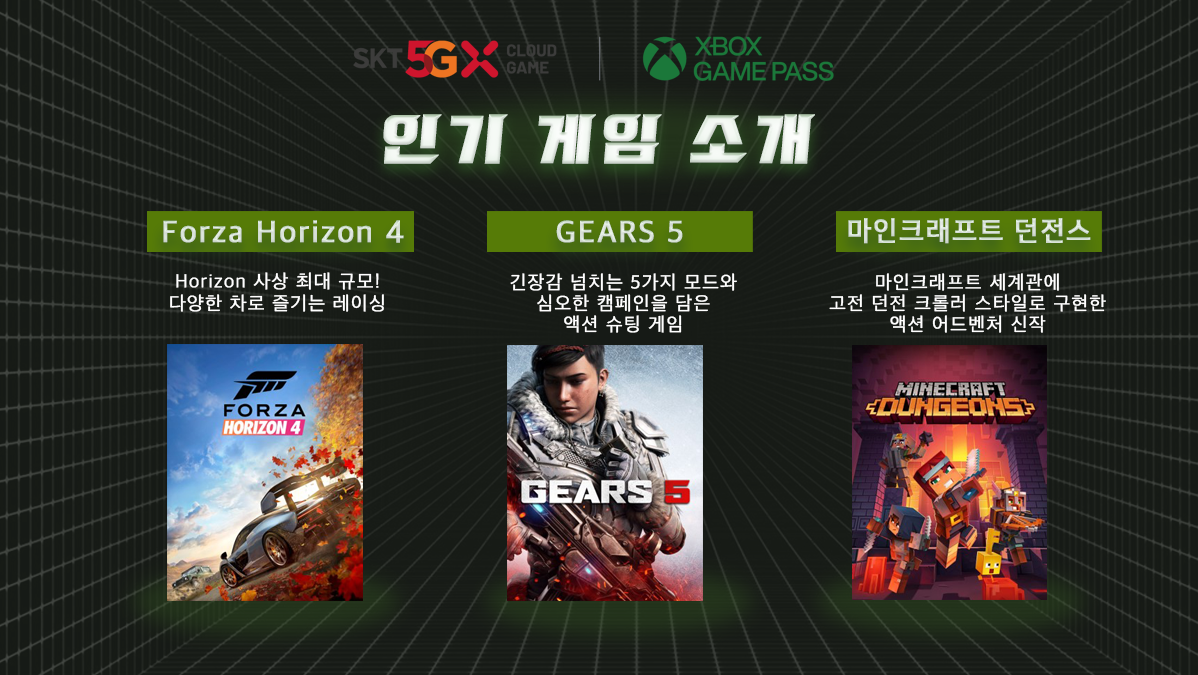 SKT 5GX 클라우드 게임 소개?
