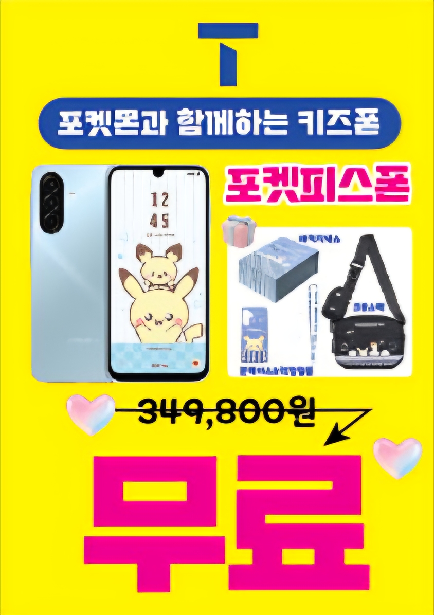 우리 자녀 첫 휴대폰♡ 가장 저렴하게 안전하게 선물하세요♡