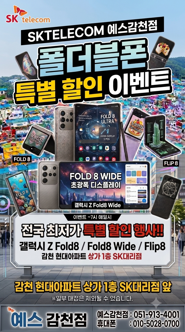 폴더블8 할인행사