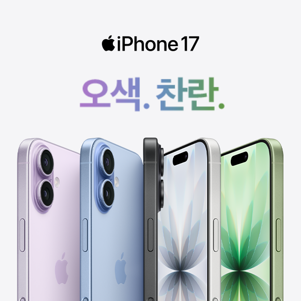 추석명절 오색찬란아이폰17