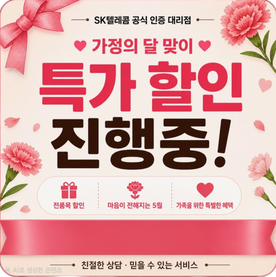 ♧5월 가정의달 특별혜택♧