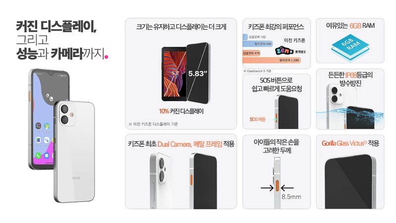 자녀아이들 ZEM폰 출시