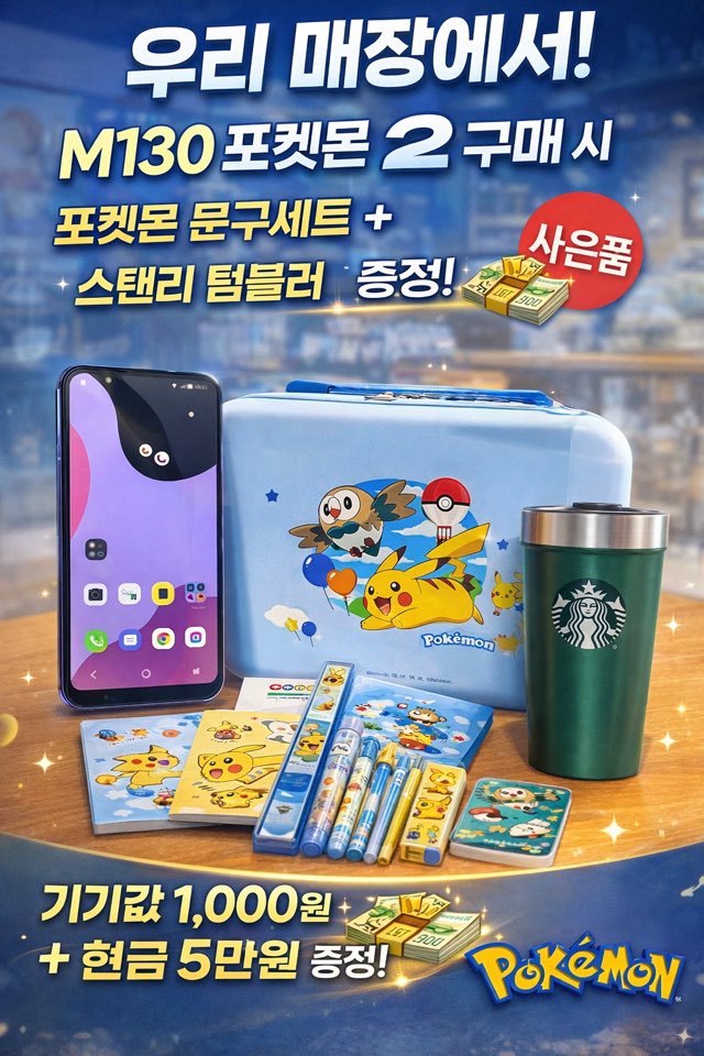 ✨ M130 포켓몬2 특가 이벤트 ✨